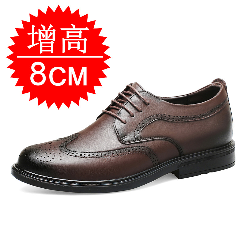 Men'S Shoes Increase Height - Men Invisible Height-increasing Shoes 8 Cm