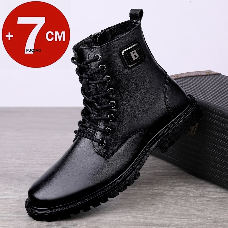 Men's Genuine Leather Elevator - Men'S Shoes Increase Height review and price