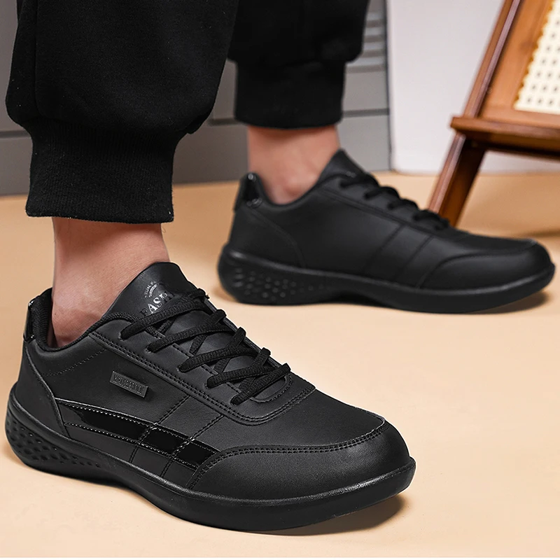Leather PU Men's Shoes Sneaker - Men'S Shoes Hey Dude review and price