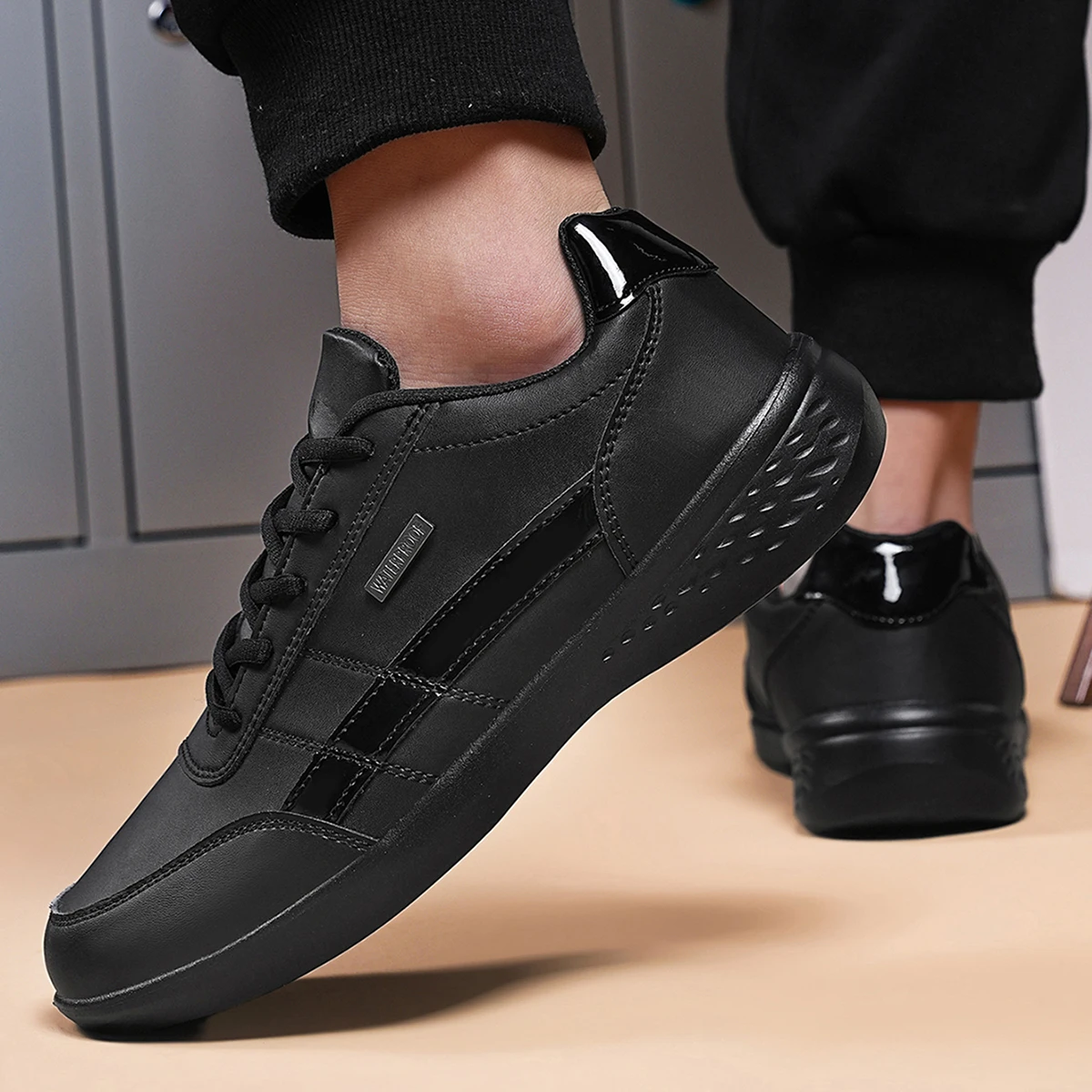 Leather PU Men's Shoes Sneaker - Men'S Shoes Hey Dude review and price