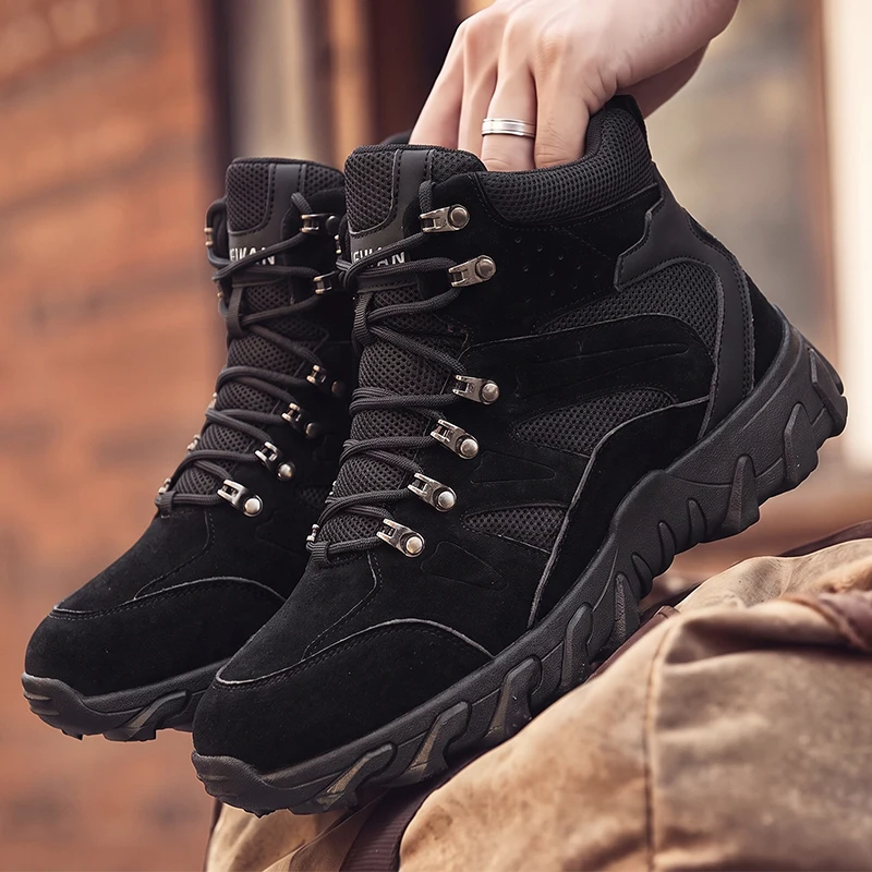 Men's Desert Combat Boots Wear - Men'S Shoes Hey Dude review and price