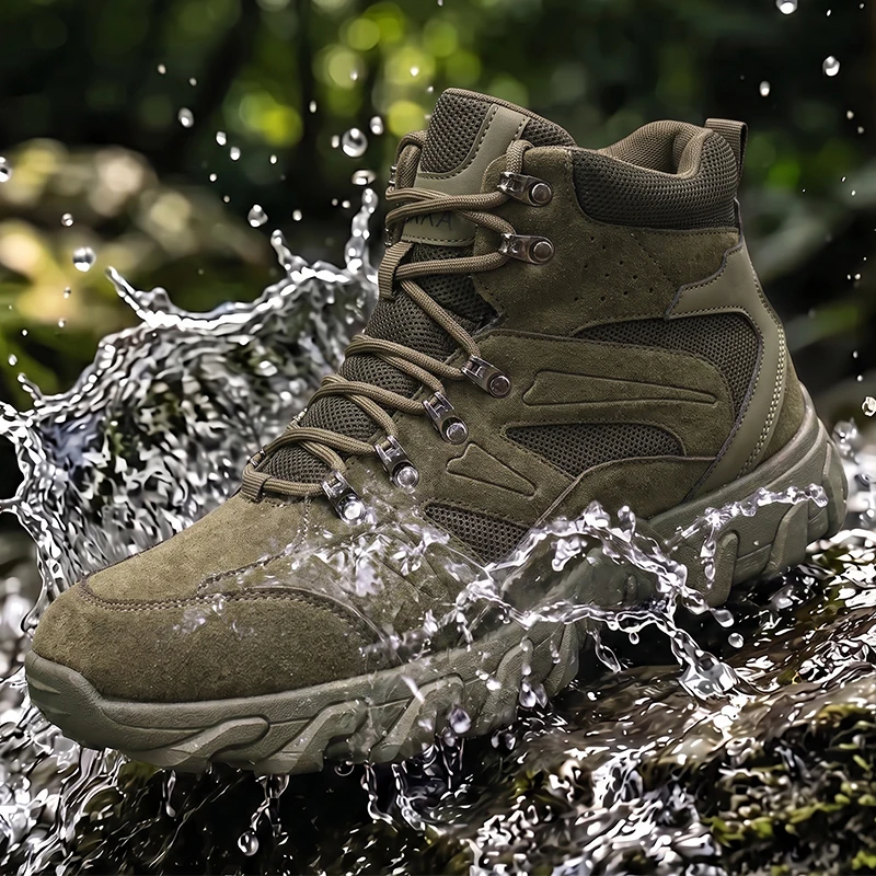 Men's Desert Combat Boots Wear - Men'S Shoes Hey Dude review and price