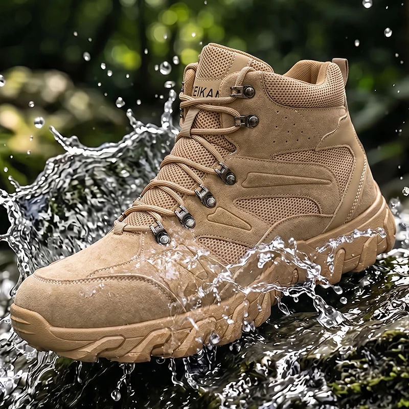 Men's Desert Combat Boots Wear - Men'S Shoes Hey Dude review and price