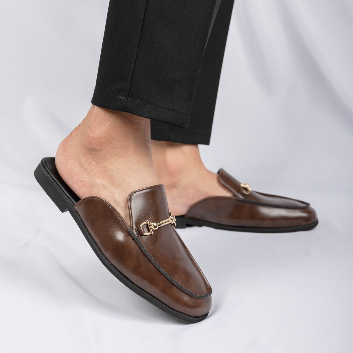 Casual Mules Men Leather Loafe - Men'S Shoes Hey Dude review and price