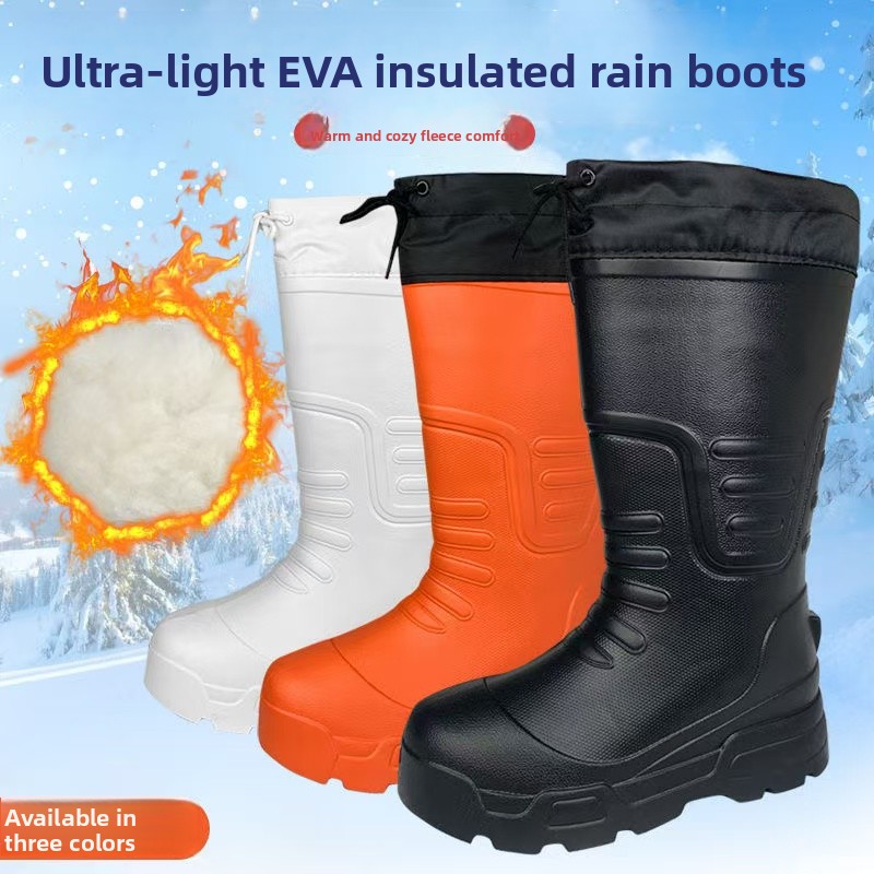 Thickened Cotton EVA Foam Rain - Men'S Shoes Water Resistant review and price
