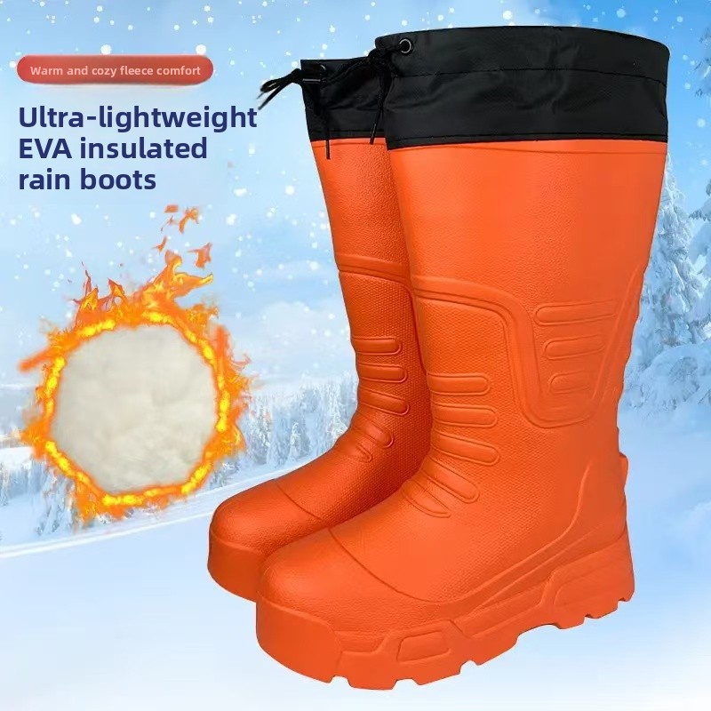 Thickened Cotton EVA Foam Rain - Men'S Shoes Water Resistant review and price