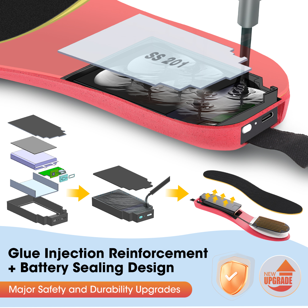 Heated Insoles Rechargeable, A - Men'S Shoes Smart review and price