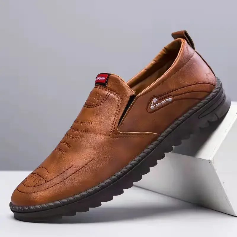 Men's Leather Shoes Casual Sho - Men'S Shoes Hey Dude review and price