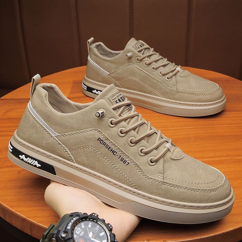 2026 New Mens Soft Leather Whi - Men'S Shoes Hey Dude review and price