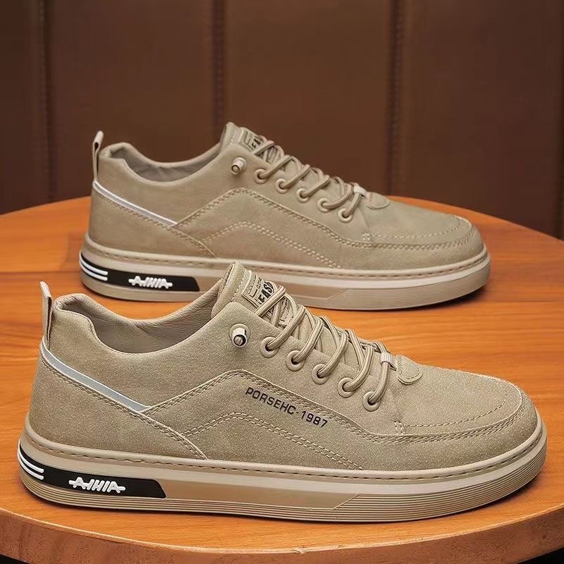 2026 New Mens Soft Leather Whi - Men'S Shoes Hey Dude review and price