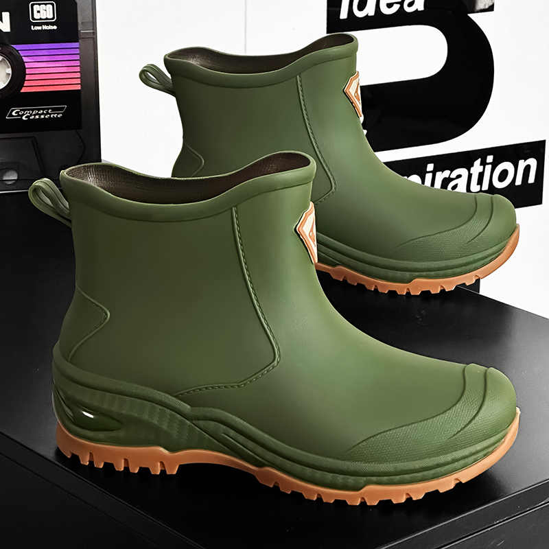 Men's Rain Boots Outdoor Wear- - Men'S Shoes Water Resistant review and price