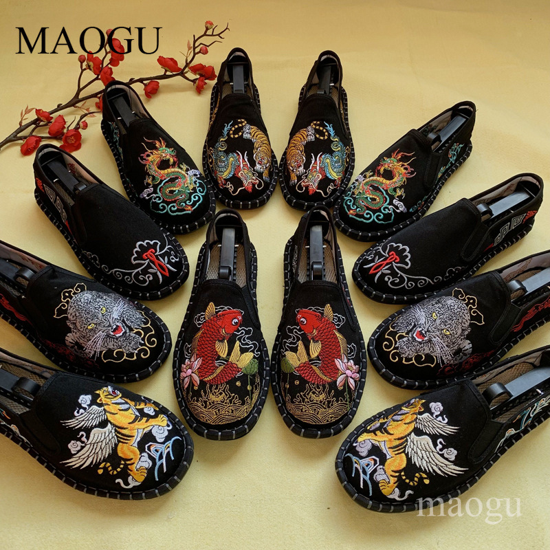 Unisex Chinese Style Embroider - Men'S Shoes Hoka Sale review and price