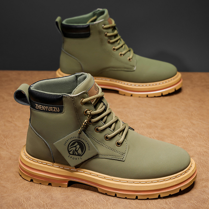 Autumn and Winter Retro Short  - Men'S Shoes Increase Height review and price