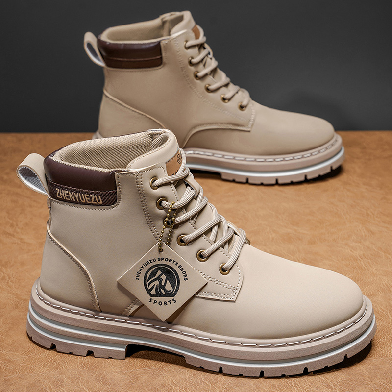 Autumn and Winter Retro Short  - Men'S Shoes Increase Height review and price
