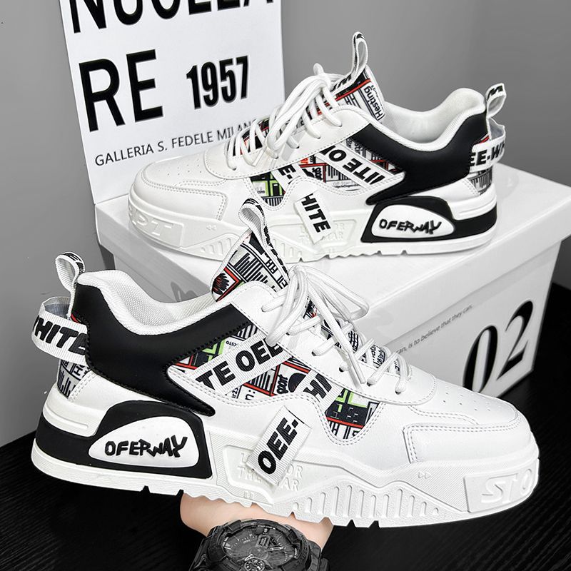 Casual Fashion Leather Sneaker - Men'S Shoes Water Resistant review and price