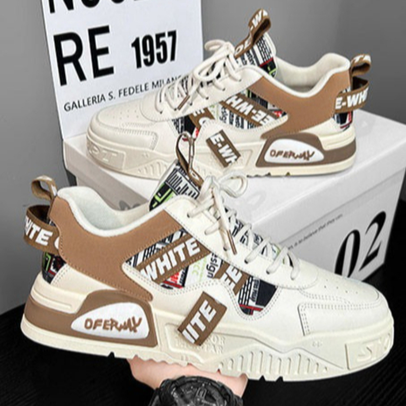 Casual Fashion Leather Sneaker - Men'S Shoes Water Resistant review and price