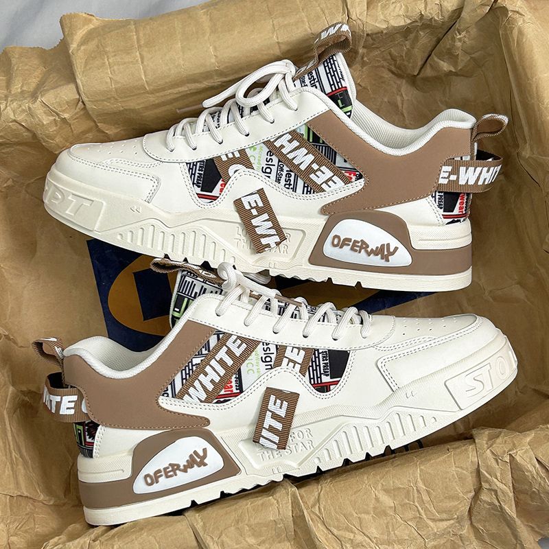 Casual Fashion Leather Sneaker - Men'S Shoes Water Resistant review and price